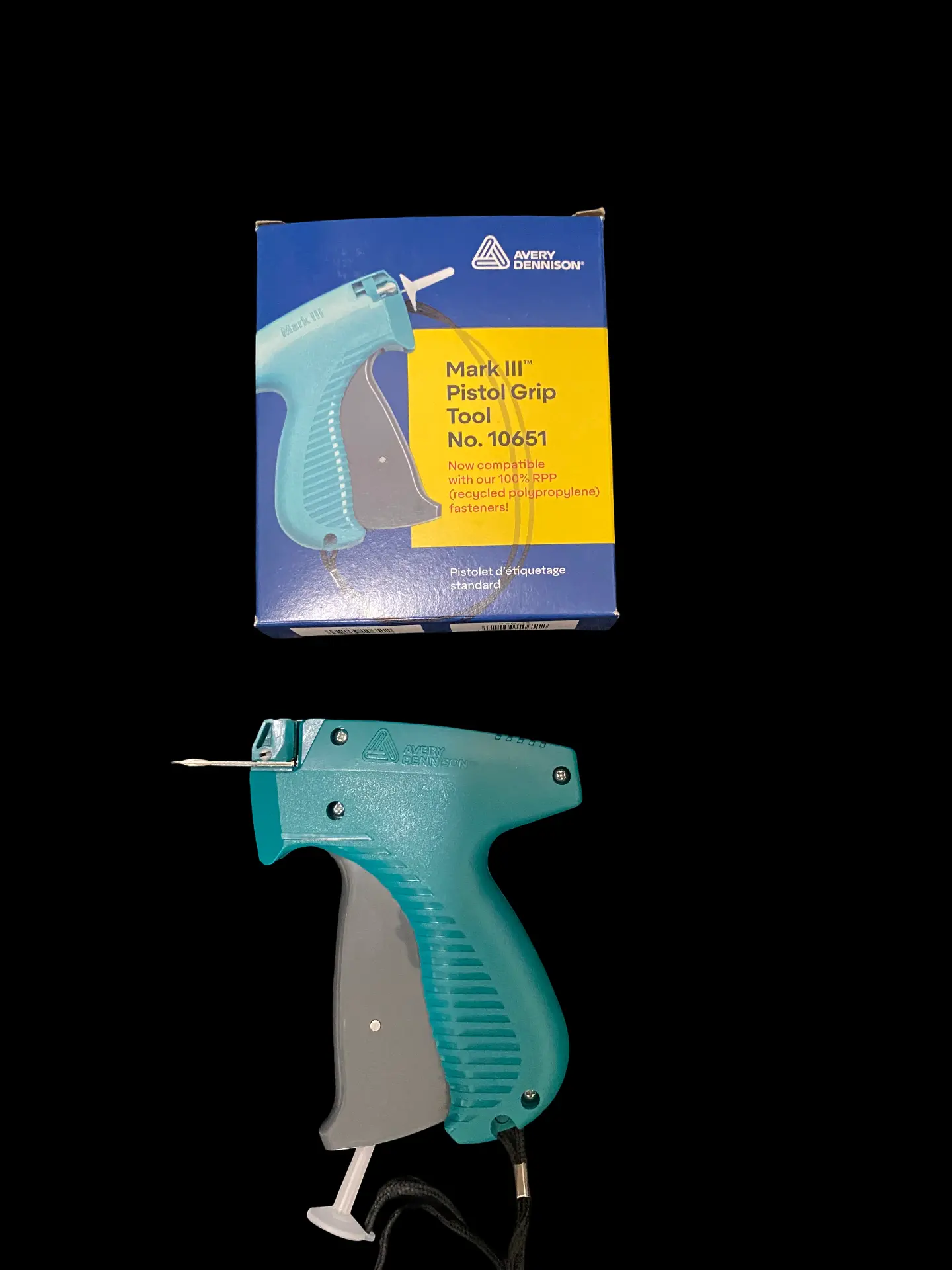 Plastiflechadora Estándar Avery - Plastiflechadora y agujas para etiquetado