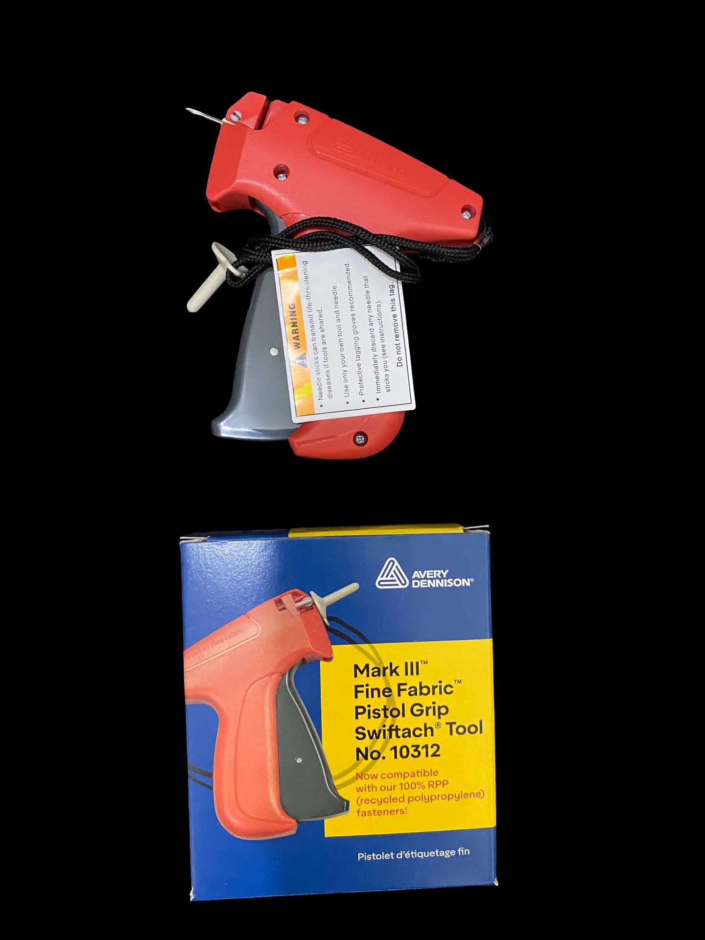 Plastiflechadora Fina Avery - Plastiflechadora y agujas para etiquetado